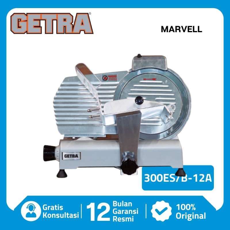 Jual MEAT SLICER GETRA 300ES/B 12A MESIN PENGIRIS DAGING GARANSI RESMI