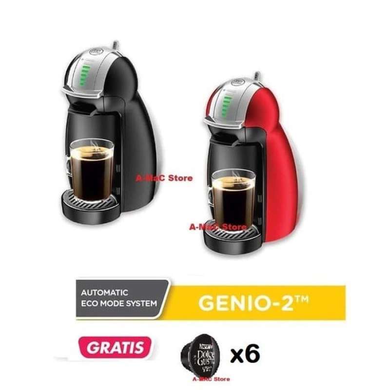 Jual Nescafe Dolce Gusto Genio 2 Mesin Kopi Hitam di Seller ajmart