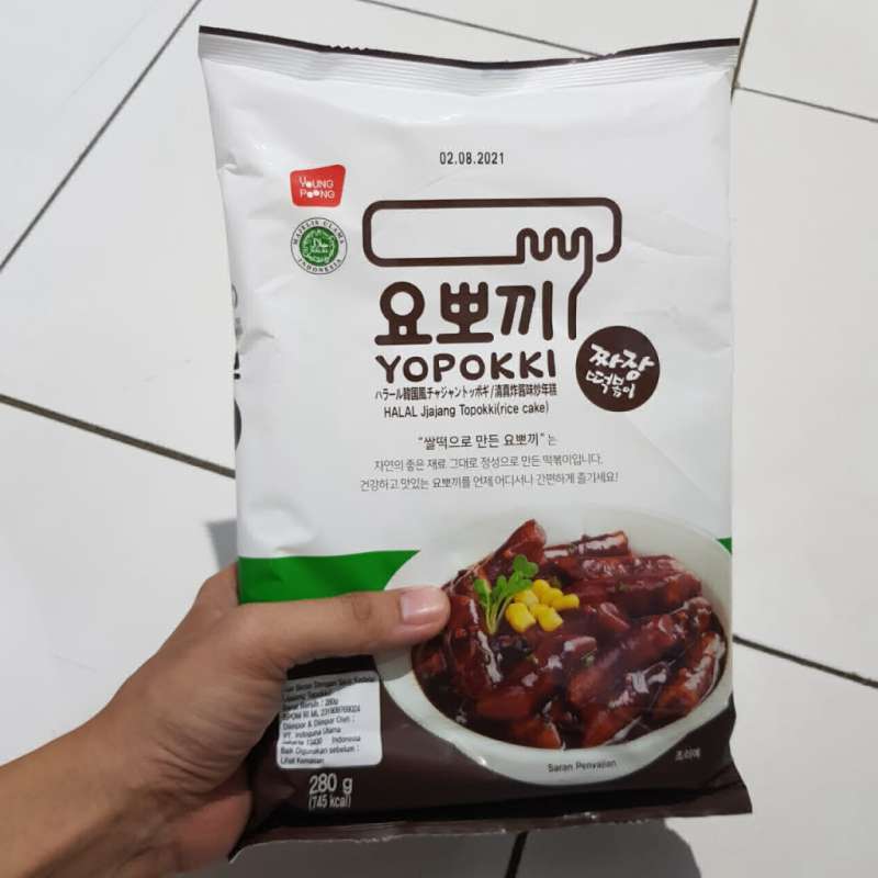 Jual Yopokki HALAL Jjajang Topokki Rice Cake 280g di Seller WJM Shop