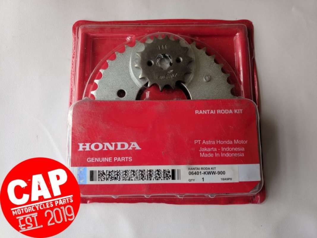 Jual Gearset Gear Set Rantai Roda Kit Honda Revo Absolute Blade Old KWB KWW di Seller TDR