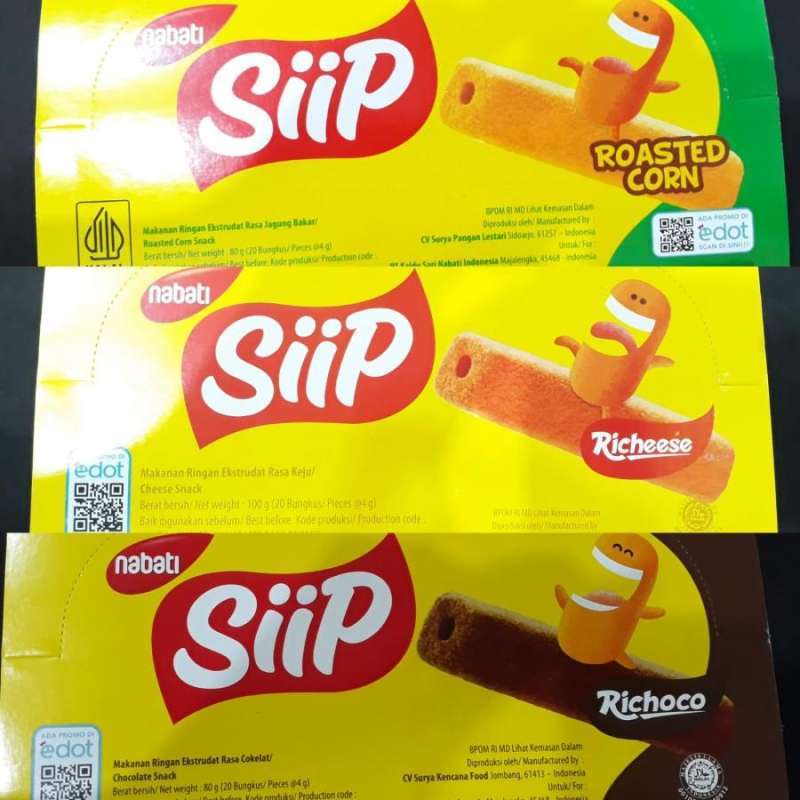 Siip Box Jual Nabati Siip Box 5gr X 20 Pcs Di Seller Rojamart_dailyneeds ...