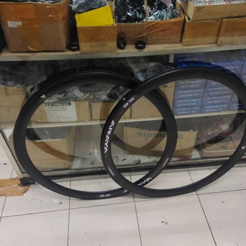 Jual Arims Velg 700 Araya Ks 40 Rims Roadbike Fixie Gravel 32 Hole ...