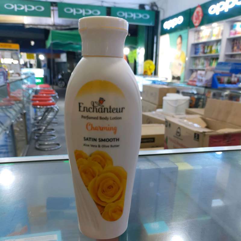 Promo ENCHANTEUR PERFUMED BODY LOTION CHARMING 200ML Diskon 10% di