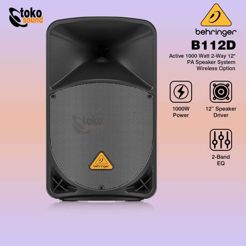Jual Behringer Eurolive B112D 1000W 12 inch Powered Speaker di Seller