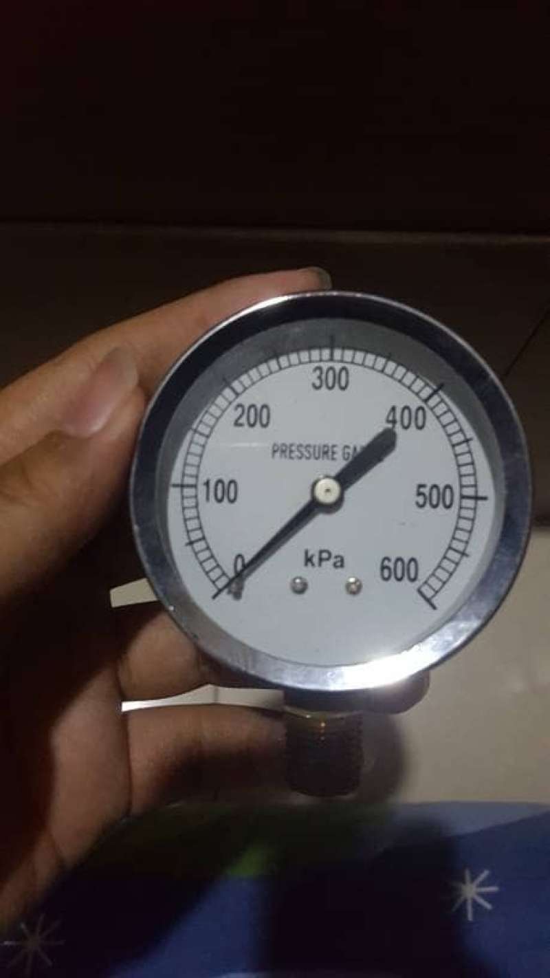 Promo pressure gauge 600 kpa besi Diskon 23 di Seller Berkah Mulia