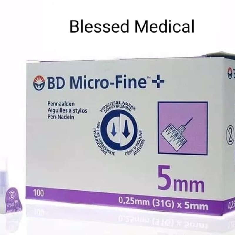 Jual Jarum Insulin Pen Needle Bd Micro Fine 31G5Mm Isi 100 di Seller