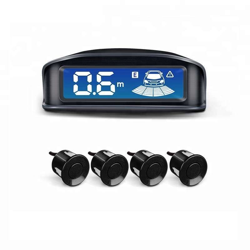 Promo Sensor Parkir Depan Belakang 4 Titik Hitam LED Display Sensor 