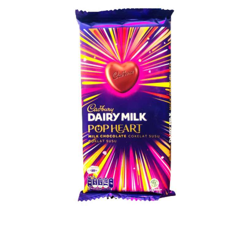 Jual CADBURY DAIRY MILK POP OUT HEART 150GR di Seller Farmers Market