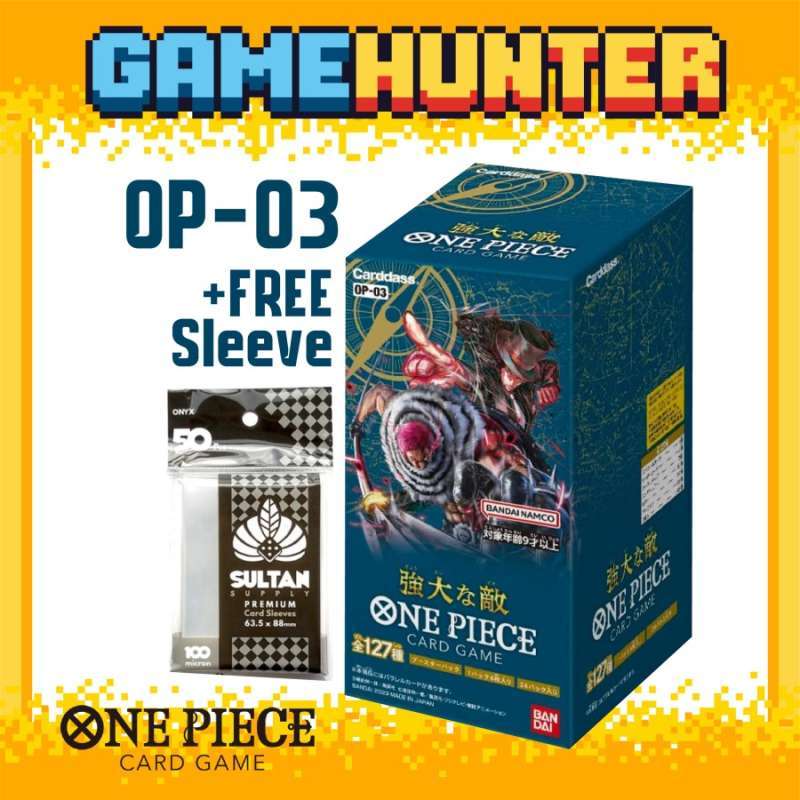 Jual One Piece Card Game Booster Mighty Enemies OP03/OP03 di Seller
