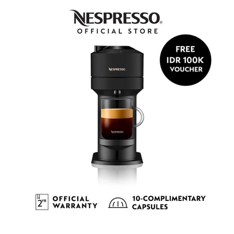 Jual Nespresso Vertuo Next Coffee Machine, Matte Black (Mesin Kopi) di