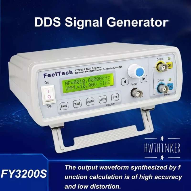 Jual Signal Generator Fy3200s Feeltech Function Dual Channel Dds