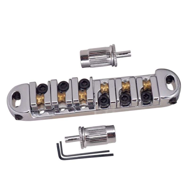 Jual Locking Roller Saddle Bridge for Gibson Les Paul Electric Guitar