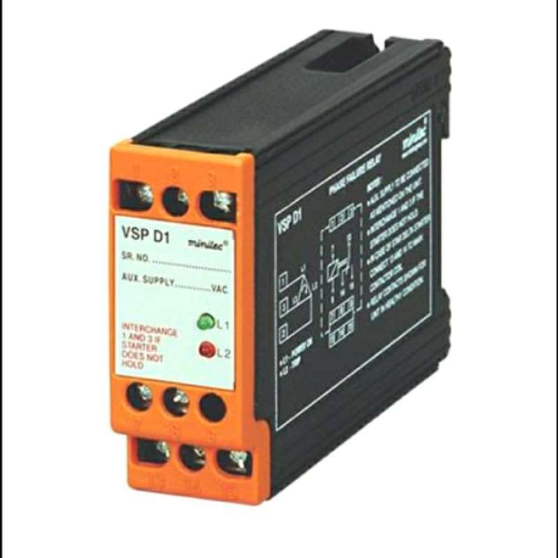 Promo MINILEC VSP D1 PHASE FAILURE RELAY Diskon 33 di Seller Umar