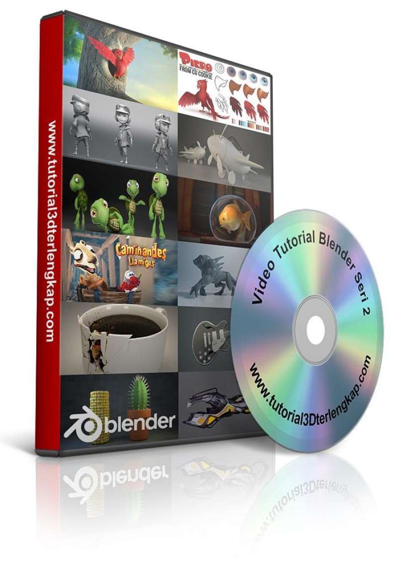 Jual Video Tutorial Blender 3d Seri 2 Di Seller Tutorial 3d Terlengkap ...