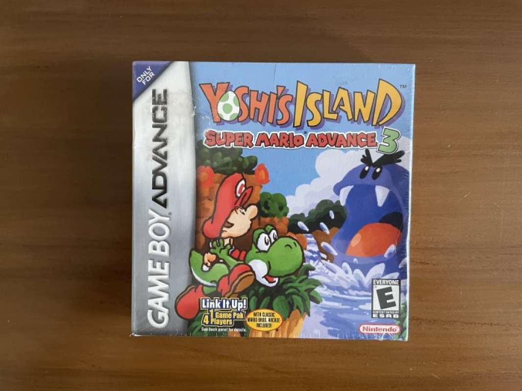 Promo Yoshi Island Super Mario Advance 3 Gameboy Advance Gba Bnib