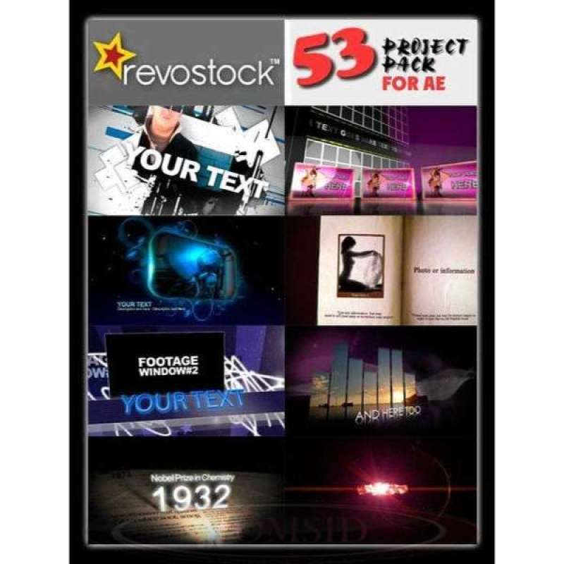 Revostock Sticker Jual 5 DVD REVOSTOCK Template After Effects di Seller OMSID COMPUTER ...
