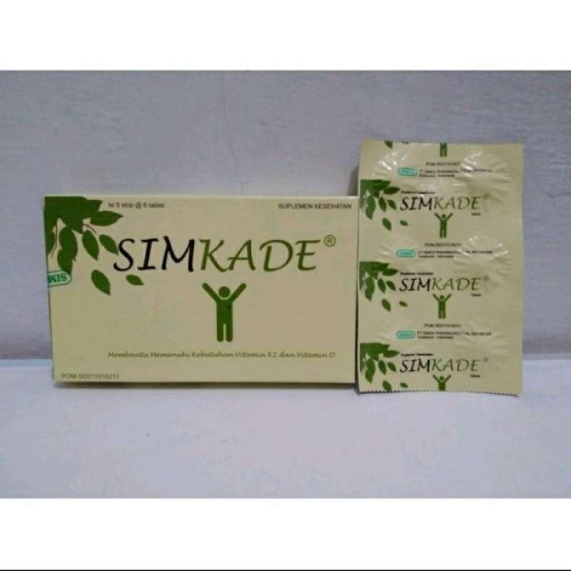 Promo SIMKADE TABLET VITAMIN K2 DAN D3 / SIMKADE VIT K2 D3 CALCIUM 30