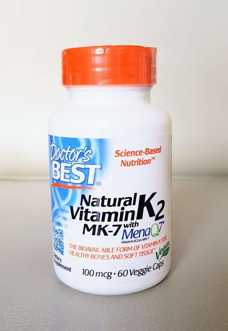 Jual Doctor Best Vitamin K2 Mk7 100 Mcg With Menaq7 60 Vegcap Vit K2