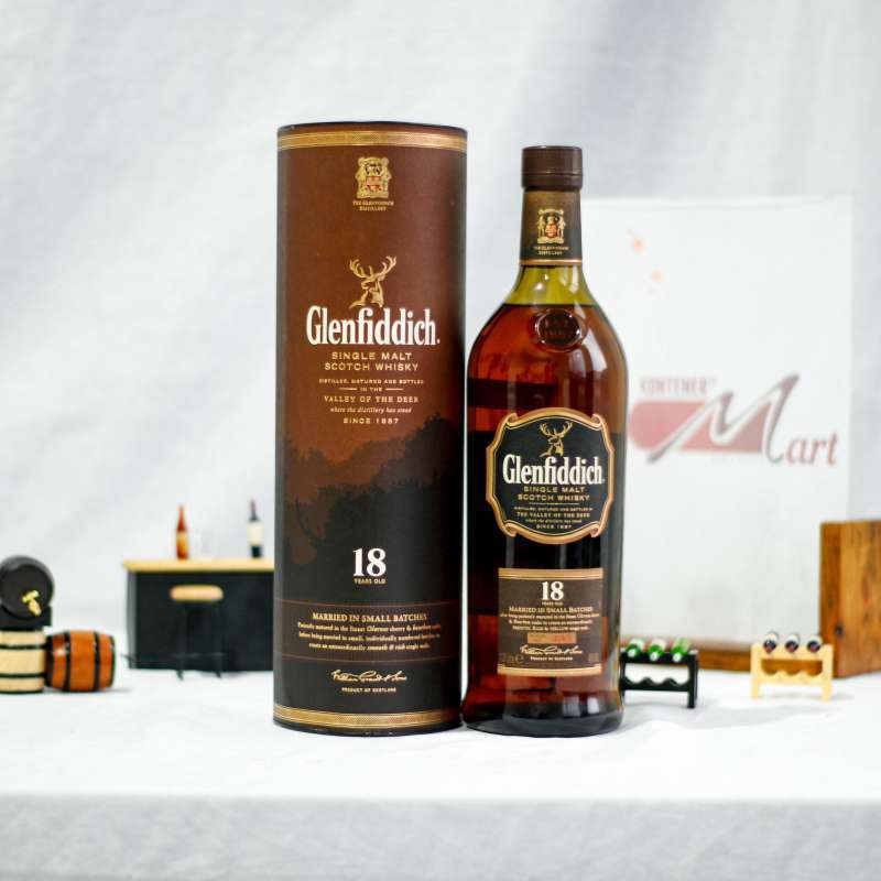 Jual Glenfiddich 18 Years Old 1L di Seller Kontener Mart Glodok ...
