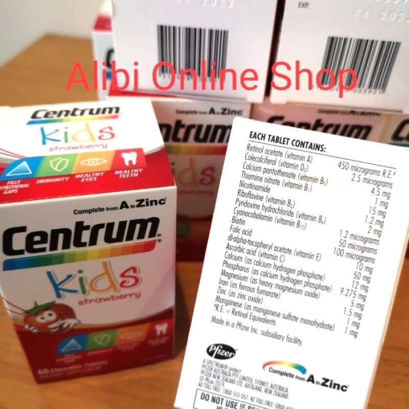 jual-centrum-kids-multivitamin-strawberry-60-chewable-tablets-di-seller