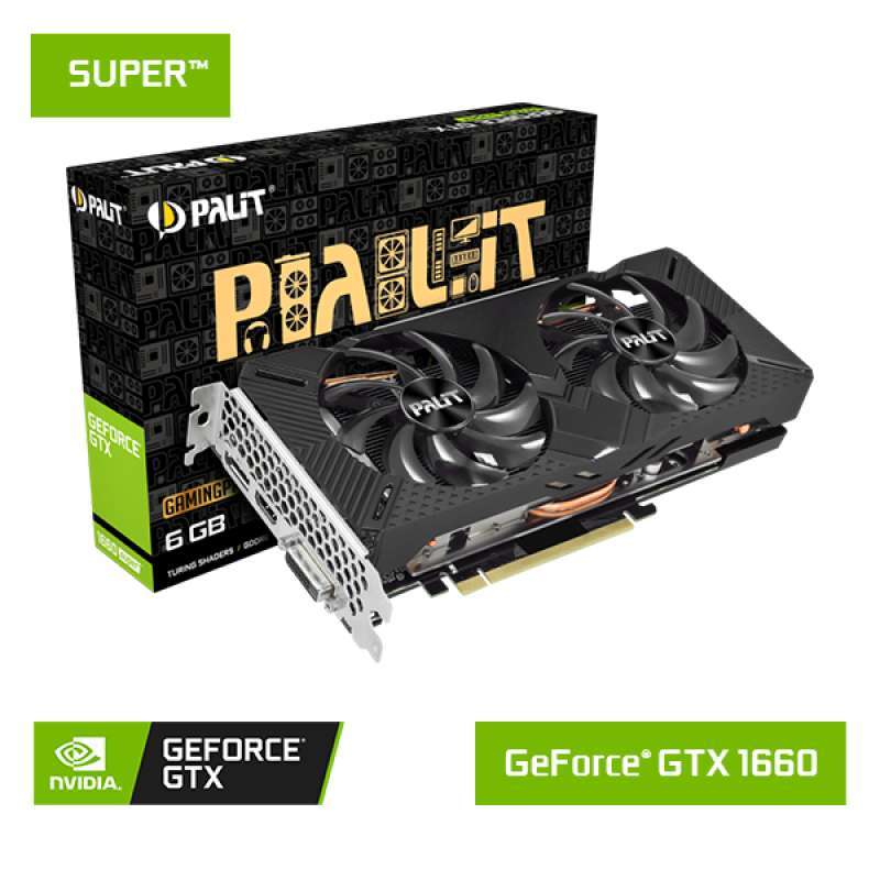 Jual Palit GeForce GTX 1660 Super GP 6GB GDDR6 VGA Card di Seller ...