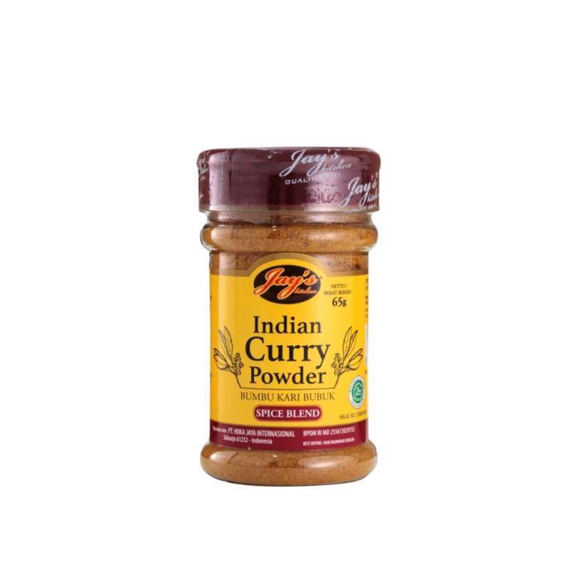 Promo Jay's Indian Curry Powder (Bumbu Kari) [65 G] Diskon 18 di