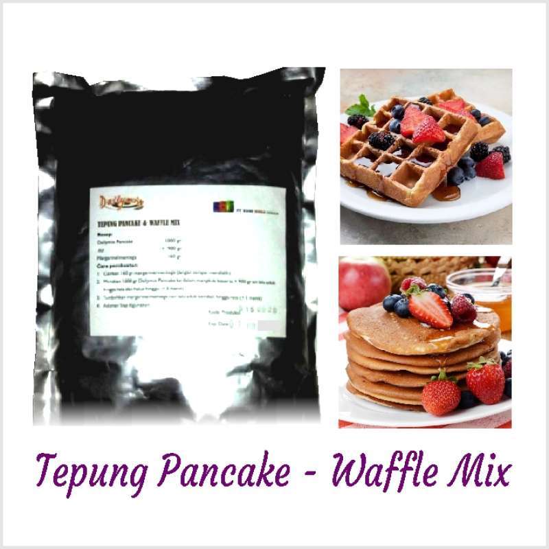 Jual Tepung Premix Instant Pancake dan Waffle 1 Kg di Seller Ahitya ...