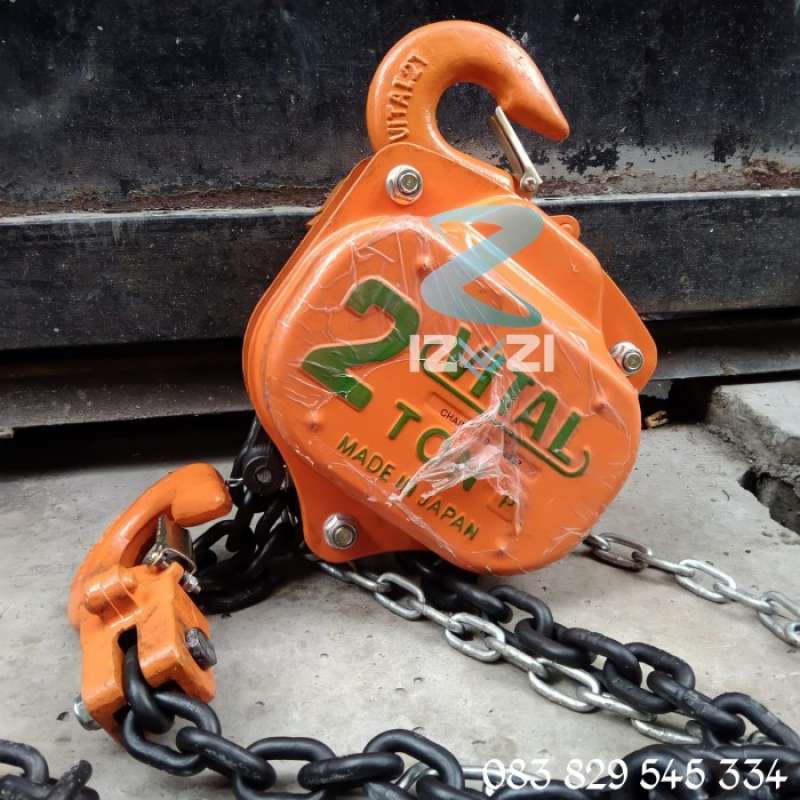 Jual Chain Block Vital 2 Ton X 15 Meter Takel Rantai Manual Made In ...