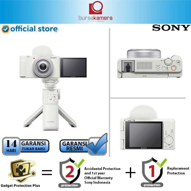 Promo BKP Sony ZV1F Vlogging Camera with Vlogger Accessory Kit Sony