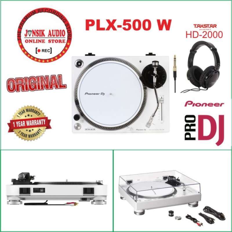 Promo Pioneer Plx500 Plx500 Turntable Vinyl Player Diskon 2 di Seller