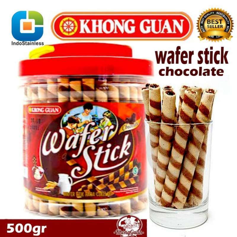 Jual READY STOK ASTOR KHONG GUAN WAFER STICK CHOCOLATE COKELAT TOPLES