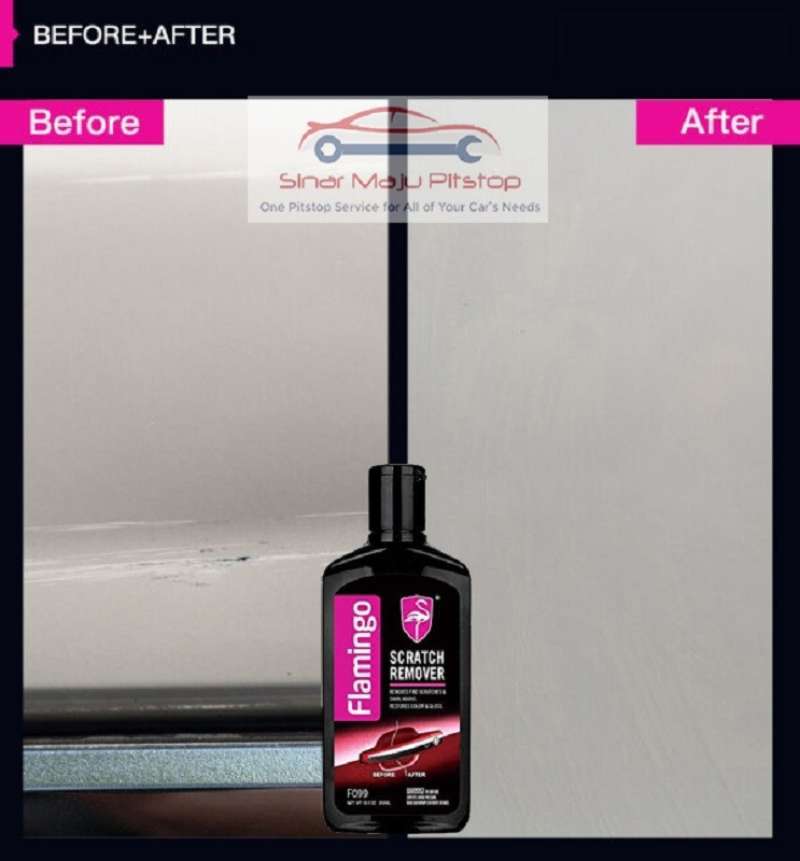 Promo FLAMINGO SCRATCH REMOVER 300 ml Original Cairan Wax Anti Lecet