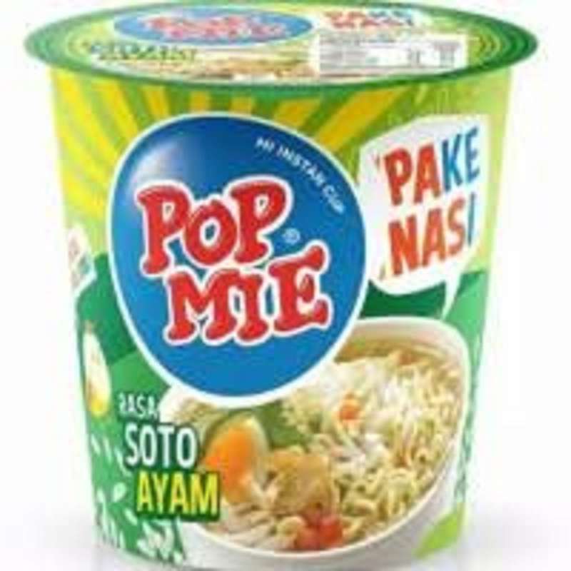 Jual Pop Mie PaNas ( Pake Nasi ) Rasa Soto Ayam Online Januari 2021