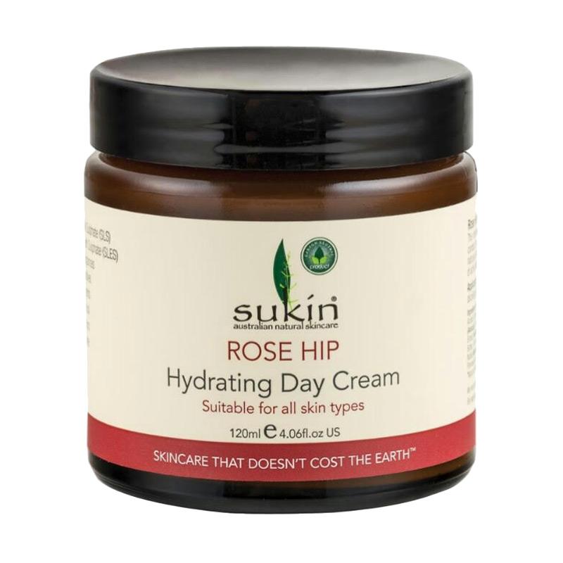 Jual Sukin Rose Hip Hydrating Day Cream [120 mL] Online 