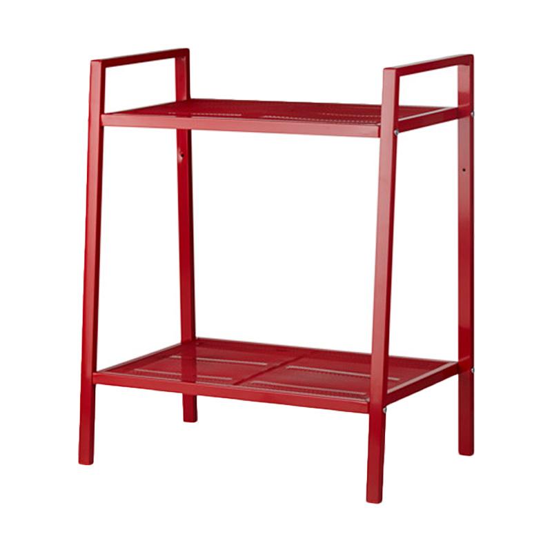 Jual Ikea Lerberg Unit Rak  2 Susun  Merah 60 cm Online 