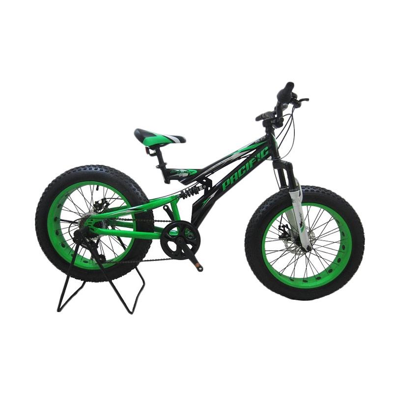 jual pacific viper 5 0 sepeda mtb hitam list hijau 20 jual pacific viper 5 0 sepeda mtb hitam list hijau 20