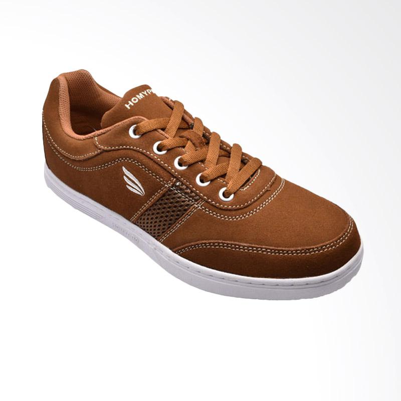 Jual Homypro Sepatu  Pria  Stark 03 Brown  Online Maret 