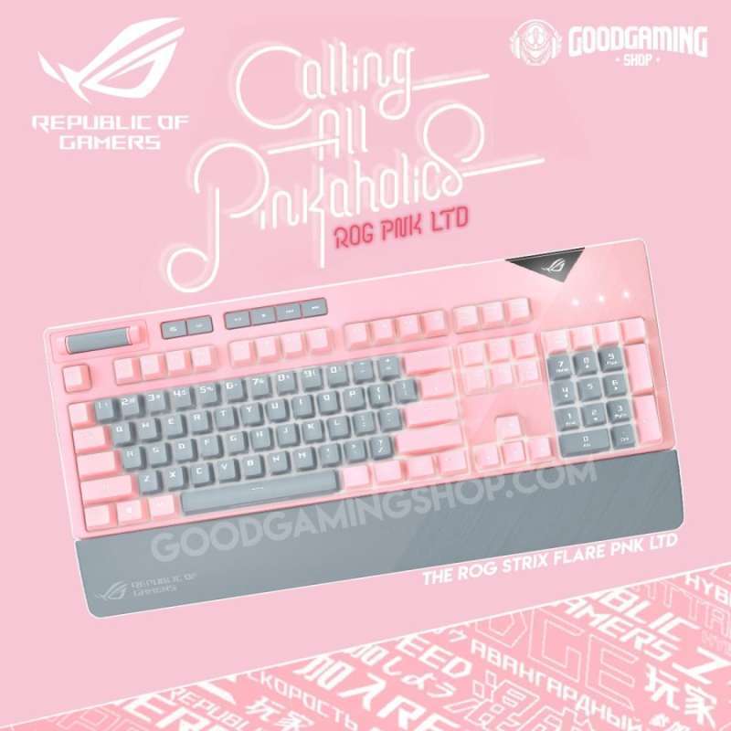 Jual The ROG Strix Flare PNK LTD GAMING KEYBOARD di Seller IsGone ...