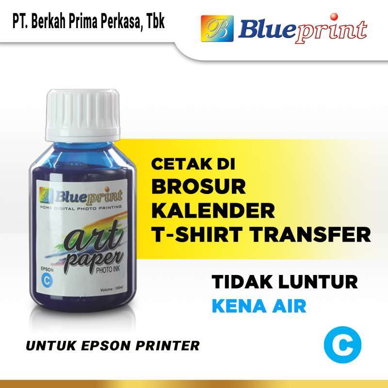 Jual Blueprint 1 Set Tinta Art Paper Epson Refill For Printer Epson 100 ...