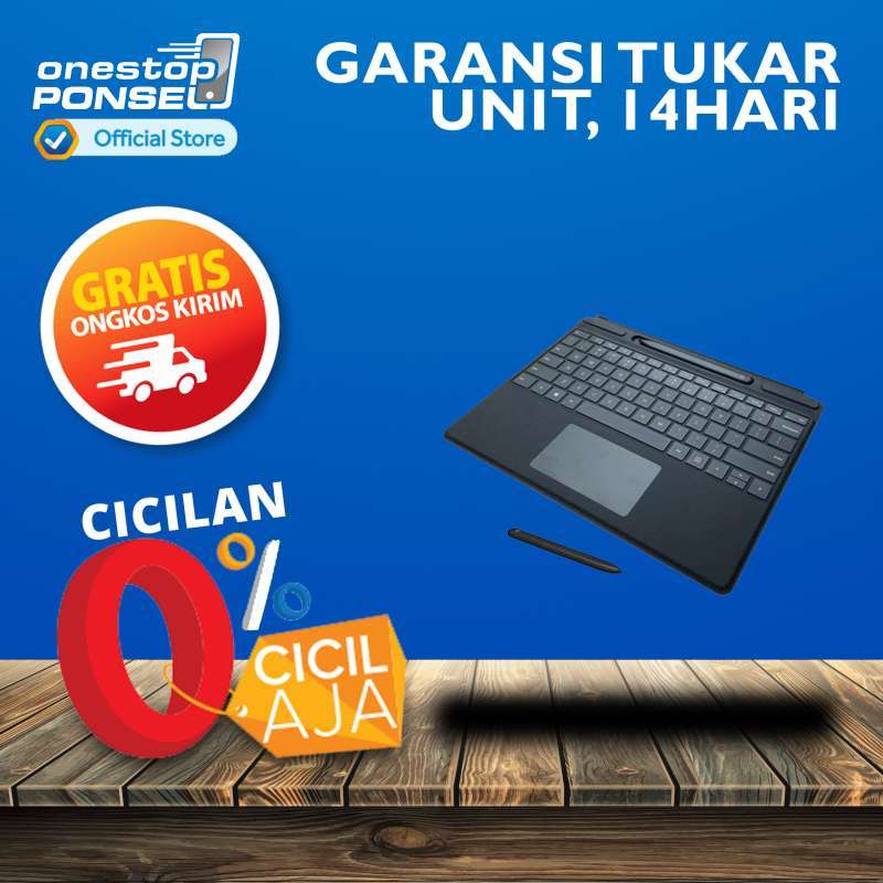 Jual Microsoft Surface Pro X Signature Keyboard + Slim Pen Black di