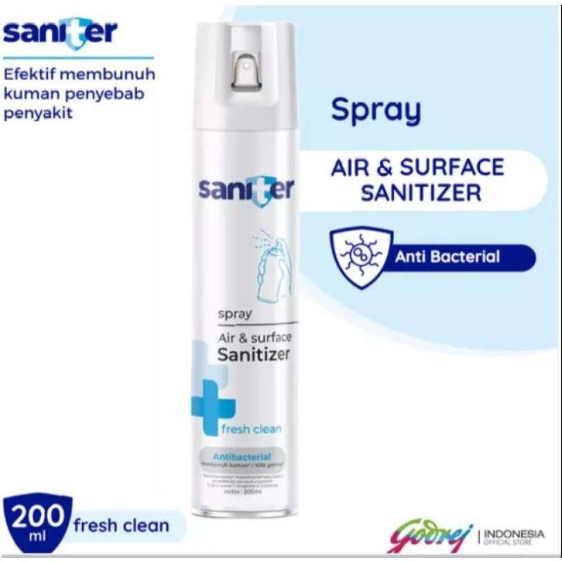 Jual Saniter Spray Air & Surface Sanitizer 200 ML di Seller Tukatukuaja