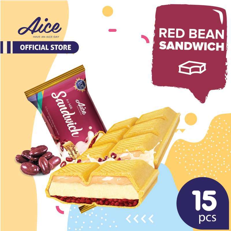 Jual Aice Ice Cream Sandwich Es Krim 15pcs di Seller AICE Ice Cream