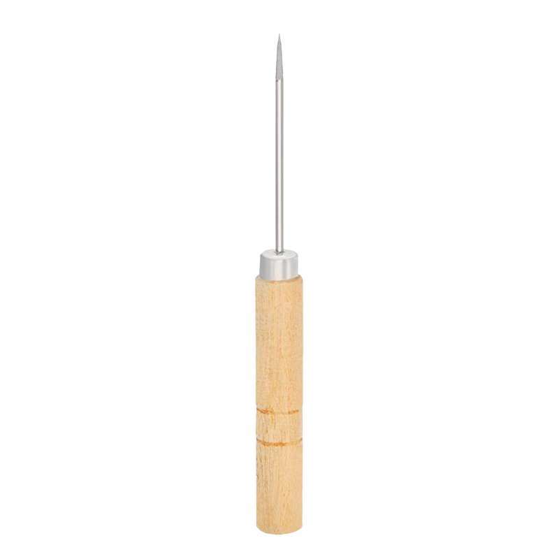 Jual Wooden Leather Craft Punch Scratch Tool Awl Pin Punching Hole
