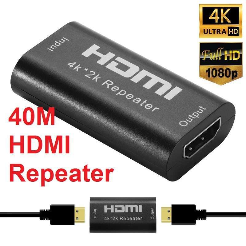 Promo Hdmi Repeater HDMI Extender Female to Female Gender hdmi 4k*2k