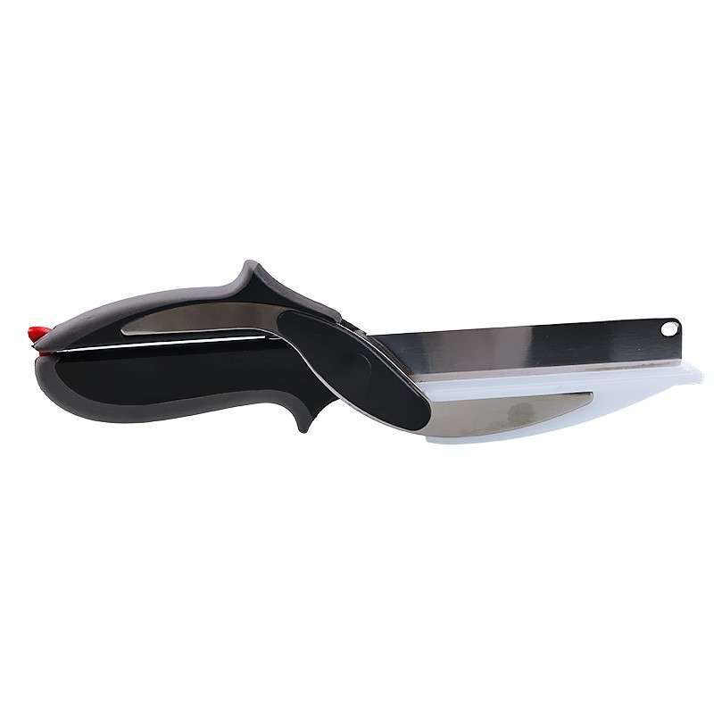 Clever Cutter Pisau Gunting Sayur Dengan Tatakan - Search Best 4K