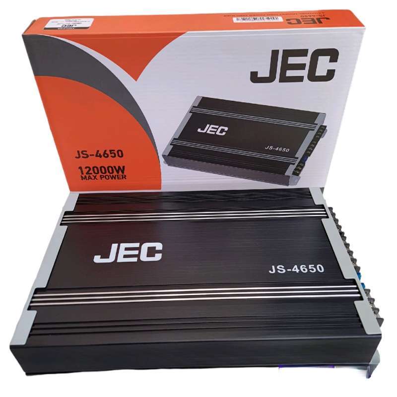 Jual Power amplifier 4 channel JEC JS4650 power 4 channel jec js4650