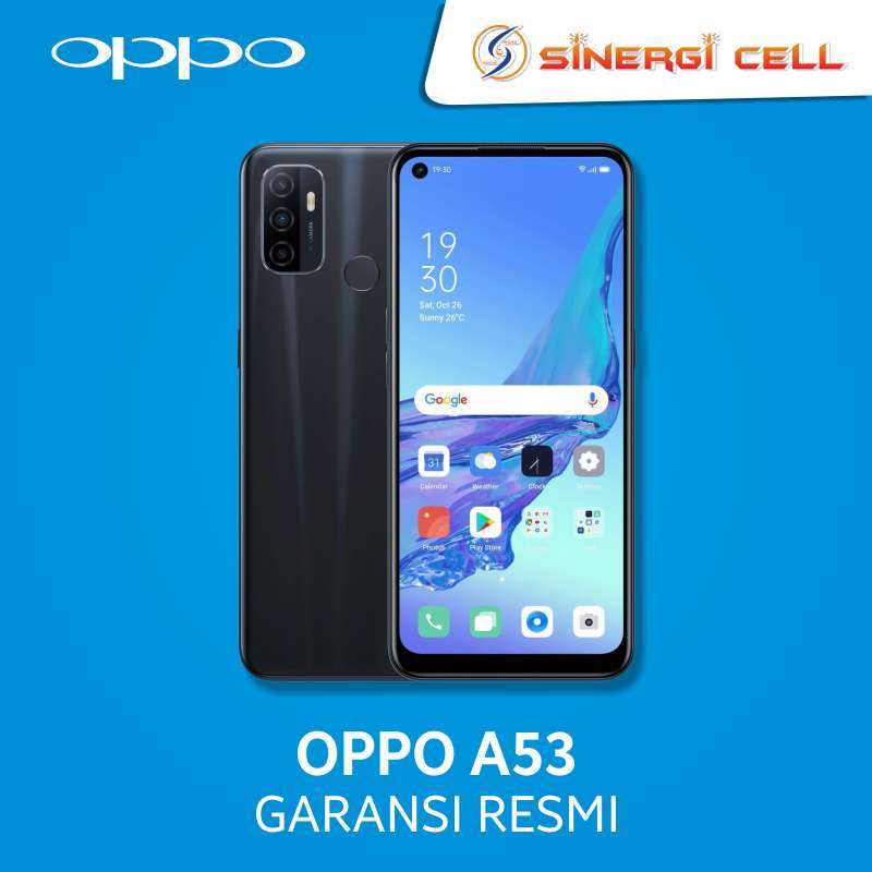 Jual Oppo A53 6GB 128GB Smartphone Garansi Resmi di Seller Sinergi
