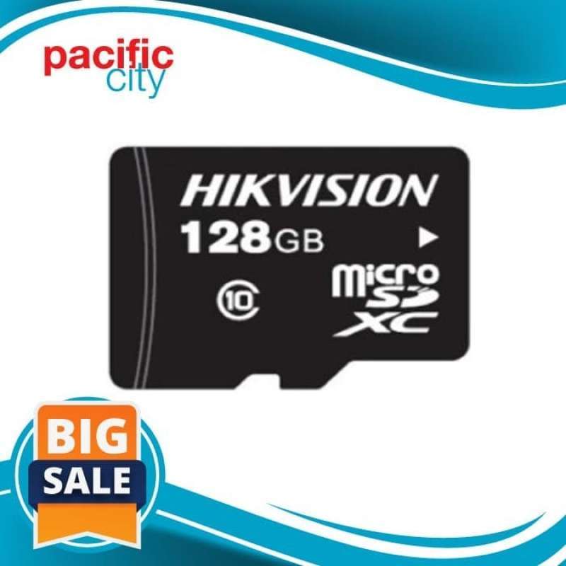Jual Hikvision Micro SDXC Memory Card [128 GB/ Class 10] Black di
