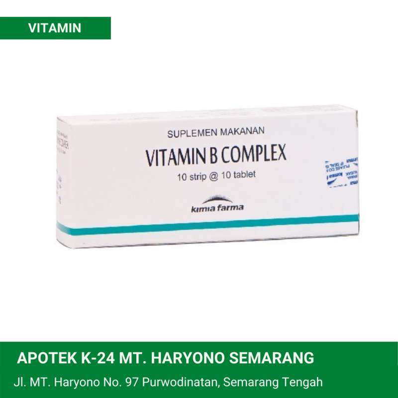 Jual VITAMIN B COMPLEX TABLET di Seller K24 MT.Haryono - Purwodinatan