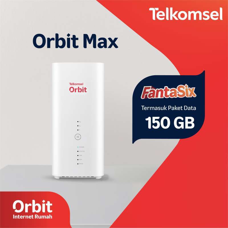â Telkomsel Orbit Max Mod em Wifi 4g High Speed Bonus Data 150gb Terbaru